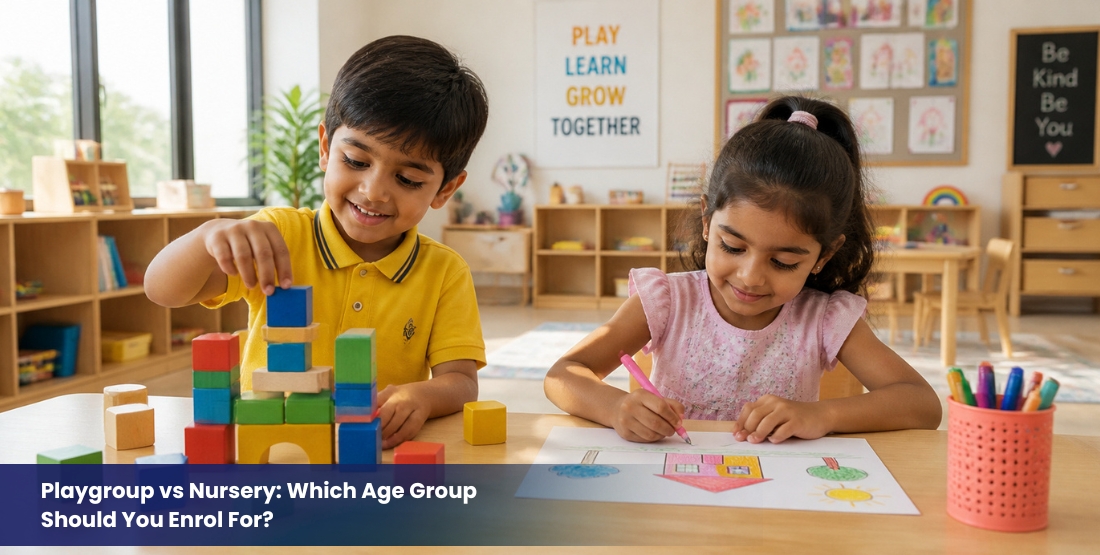 Read more about the article Playgroup vs Nursery: Which Age Group Should You Enrol For?